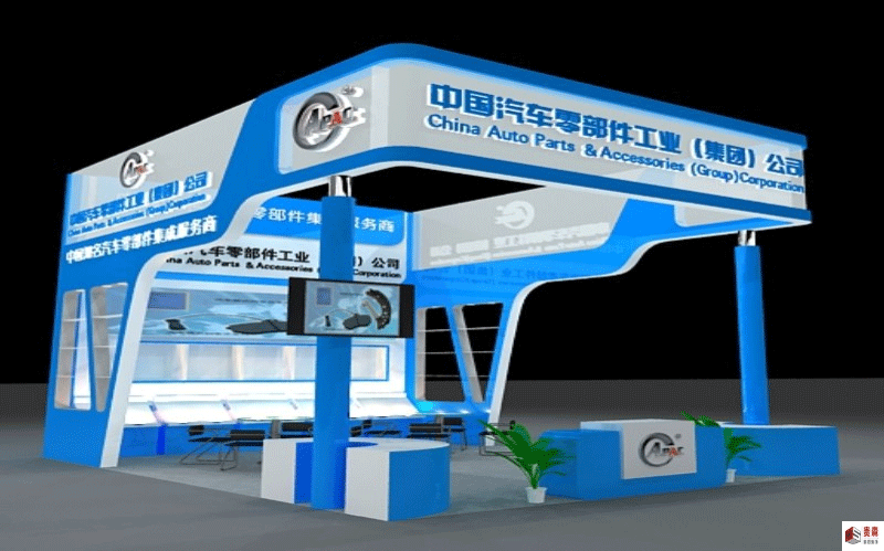 电子科技展台创意设计：让科技感与专业度，在通透空间中绽放