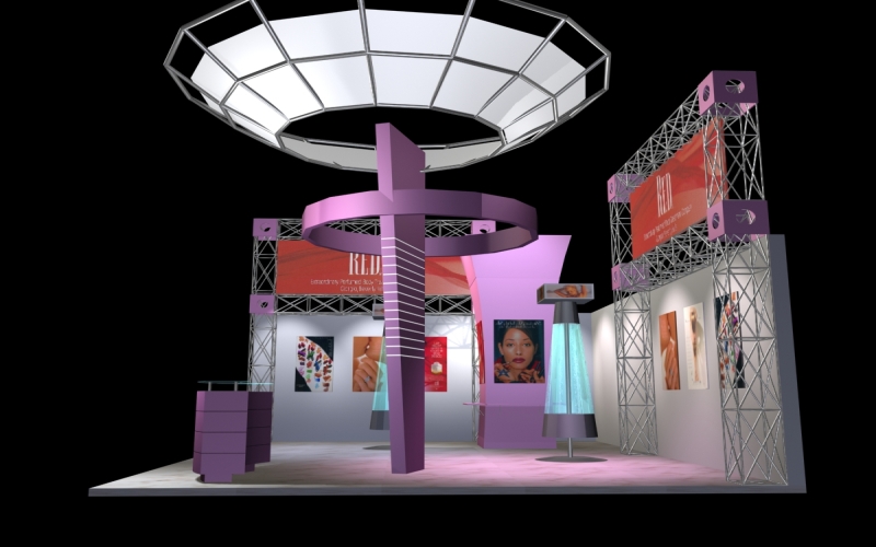 春天女人展位展台设计把 &ldquo;温柔的力量&rdquo; 变成可感知的场景