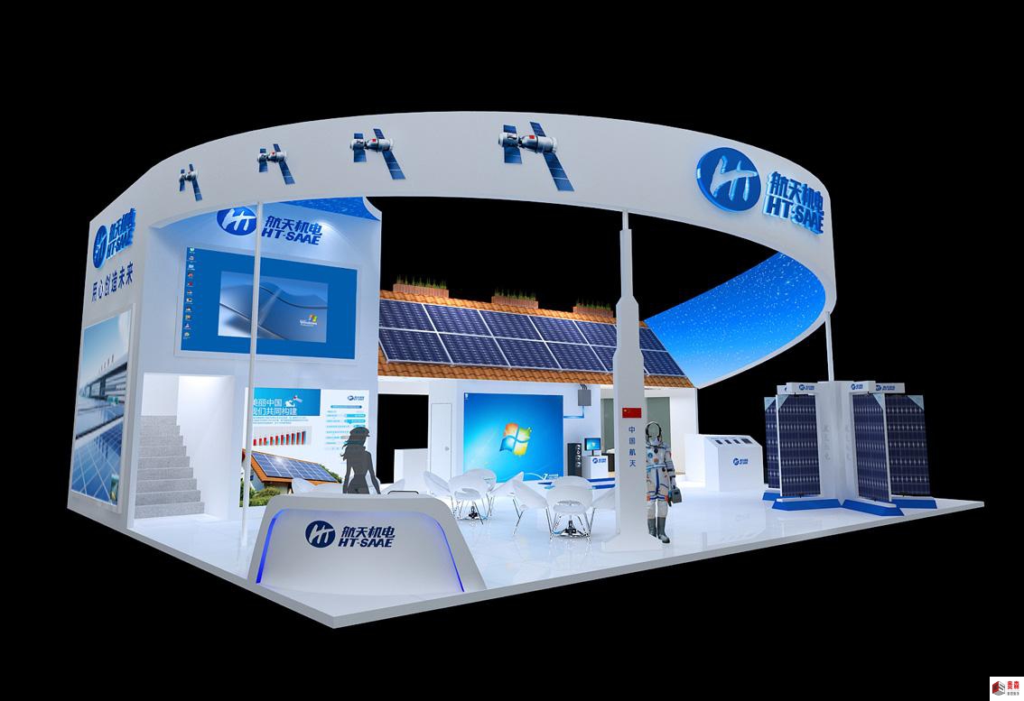 中国航空展会展台创意设计：翱翔天际，彰显航空科技力量