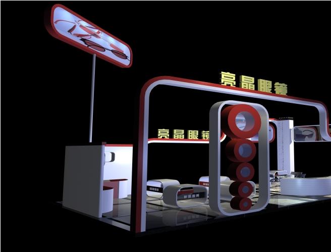 眼镜公司创意展台 & 展示厅设计：用视觉抓住目光，让品牌更有记忆点