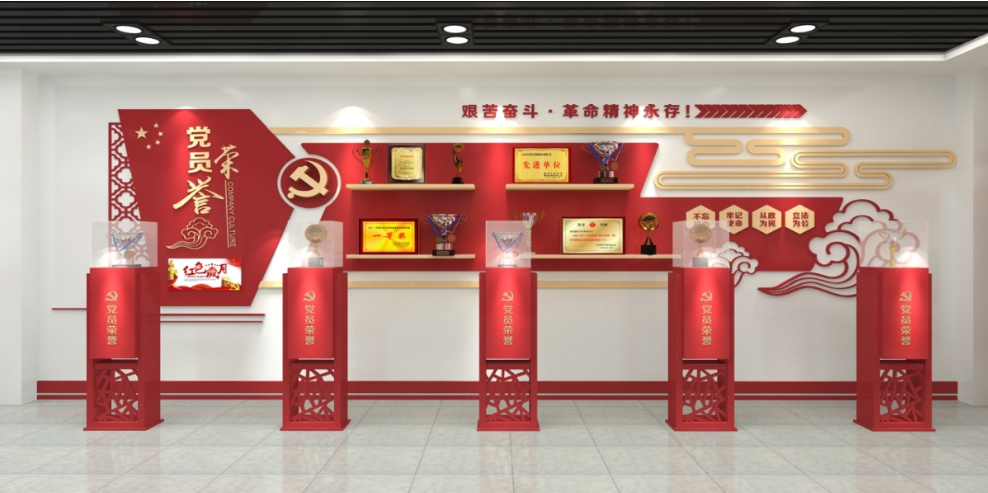 如何让互动交流区在国企党建成果展中更具特色？